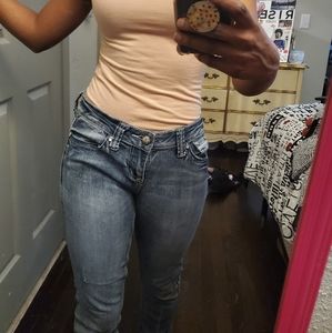 Bedazzled Denim Jeans